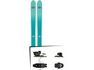 Set: DPS Skis Nina F99 Foundation 2018 + Salomon Warden MNC 13 silver/black | Bild 1