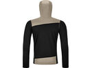 Ortovox Merino Fleece Light Hoody M, black raven | Bild 2