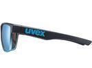 uvex lgl 41, black mat blue/Lens: mirror blue | Bild 2