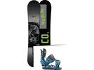 Set: Ride Wild Life 2017 + Flow NX2 2016, blue - Snowboardset | Bild 1