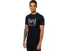 super.natural Grid Logo Tee Herren, jet black/vapor grey | Bild 3