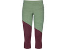 Ortovox Merino Fleece Light Short Pants W, green forest blend | Bild 1