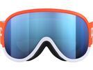POC Retina Mid Race Clarity Hi. Int. Partly Sunny Blue, zink orange/hydrog. white | Bild 2