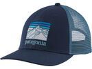 Patagonia Line Logo Ridge LoPro Trucker Hat, new navy | Bild 1