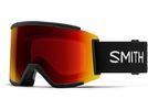 Smith Squad XL inkl. Wechselscheibe, black/Lens: sun red mirror chromapop | Bild 1