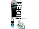 Set: Ride Rapture 2017 + K2 Charm 2016, mist - Snowboardset | Bild 1