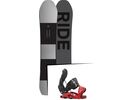 Set: Ride Timeless 2017 + Flow Nexus 2016, black/red - Snowboardset | Bild 1