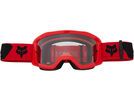 Fox Youth Main Core Goggle - Non-Mirrored/Track, flo red | Bild 1