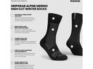 GripGrap Alpine Merino High Cut Winter Socks, black | Bild 8