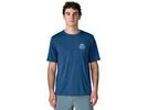 Patagonia Men's Cap Cool Daily Shirt - Great Waves, clement blue/light clement blue x-dye | Bild 3