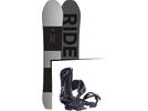 Set: Ride Timeless 2017 + Ride Capo, black - Snowboardset | Bild 1