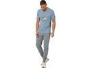 super.natural M Carski Tee, flint stone/various | Bild 3