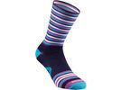 Specialized Full Stripe Summer Sock, blue/neon blue/violet | Bild 1