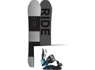Set: Ride Timeless 2017 + Flow Fuse-GT Hybrid 2016, black/blue - Snowboardset | Bild 1