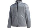 Adidas Fleece Zip Jacket, feather grey/orange | Bild 1