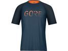 Gore Wear Devotion Shirt, orbit blue/fireball | Bild 1