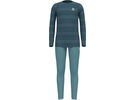 Odlo Active Warm Eco Base Layer Set, reef waters/blue wing teal | Bild 1