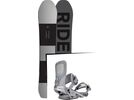 Set: Ride Timeless 2017 + Ride Rodeo LTD 2016, silver - Snowboardset | Bild 1