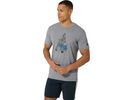 super.natural Carsurf Tee Herren, cashmere grey melange/various | Bild 3
