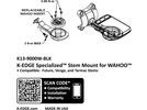 K-Edge Wahoo Specialized Future Mount, black | Bild 5