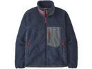 Patagonia Men's Classic Retro-X Fleece Jacket, new navy w/wax red | Bild 1