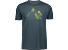 Scott Trail MTN Dri Graphic S/Sl Men's Shirt, nightfall blue | Bild 1