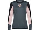 Fox Womens Defend Long Sleeve Jersey Creation, deep cobalt | Bild 1