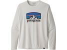 Patagonia Men's Long-Sleeved Capilene Cool Daily Graphic Shirt, white | Bild 2