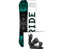 Set: Ride Helix 2017 + Flow NX2 2016, black - Snowboardset | Bild 1