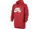 Nike Ration Pullover, Heather Red/Red/Ivory | Bild 1