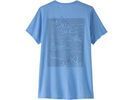 Patagonia Women's Capilene Cool Daily Graphic Shirt, abundant blue x-dye | Bild 1