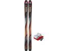 Set: Atomic Backland 95 + Hybrid Skin 95 2019 + Marker Alpinist 12 Long Travel black/titanium | Bild 2