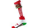 ONeal Pro MX Sock California, red/white/brown | Bild 2
