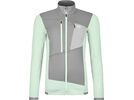 Ortovox Merino Fleece Grid Jacket W, green acid | Bild 1