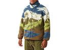 Picture Hafdals Zip Fleece, cloudy landsc sherpa m | Bild 1