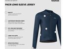 GripGrab PACR Long Sleeve Jersey, navy blue | Bild 9