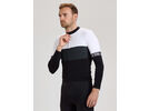 Le Col Sport Tricolour Long Sleeve Jersey, black/grey/white | Bild 3