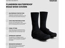 GripGrap Flandrien Waterproof Road Shoe Covers, black | Bild 10