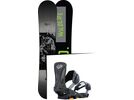 Set: Ride Wild Life 2017 + Ride Capo 2015, matte olive - Snowboardset | Bild 1