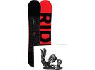 Set: Ride Machete 2017 + Flow NX2 2017, black - Snowboardset | Bild 1