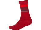 Endura Baabaa Merino Stripe Sock, red | Bild 1