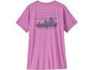Patagonia Women's Cap Cool Daily Graphic Shirt 73 Skyline, brisk purple x-dye | Bild 2
