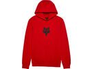 Fox Fox Head Pullover Hoodie, flame red | Bild 1