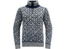 Devold Svalbard Wool Zip Neck, night/offwhite | Bild 1