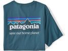 Patagonia Men's P-6 Mission Organic T-Shirt, abalone blue | Bild 1