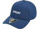 Oakley 6 Panel Stretch Metallic Hat, poseidon/white | Bild 1