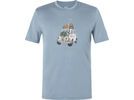 super.natural M Carski Tee, flint stone/various | Bild 1