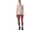 Patagonia Women's Long-Sleeved Capilene Cool Merino Blend Graphic Shirt Fitz Roy Strata, shroom taupe | Bild 4