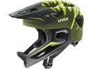 uvex react jr. fullface, dark olive matt | Bild 1