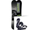 Set: Ride Wild Life Wide 2017 + Ride Revolt 2017, black - Snowboardset | Bild 1